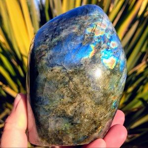 Flashy Labradorite Crystal Free Form 3 LBS (A16)